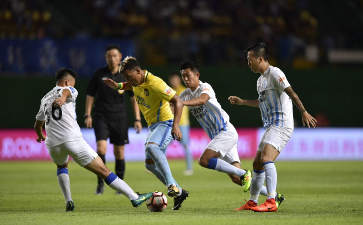 泰达客场不敌江苏苏宁，保级形势岌岌可危的简单介绍