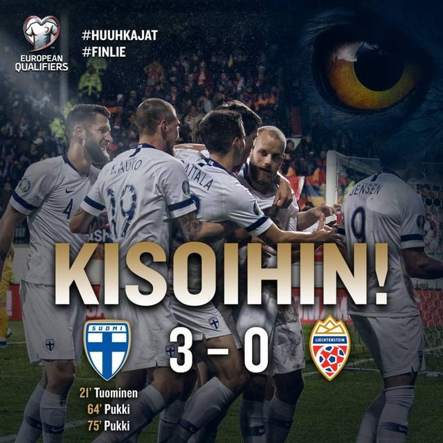关于芬兰晋级欧洲杯预选赛B组榜首稳！的信息