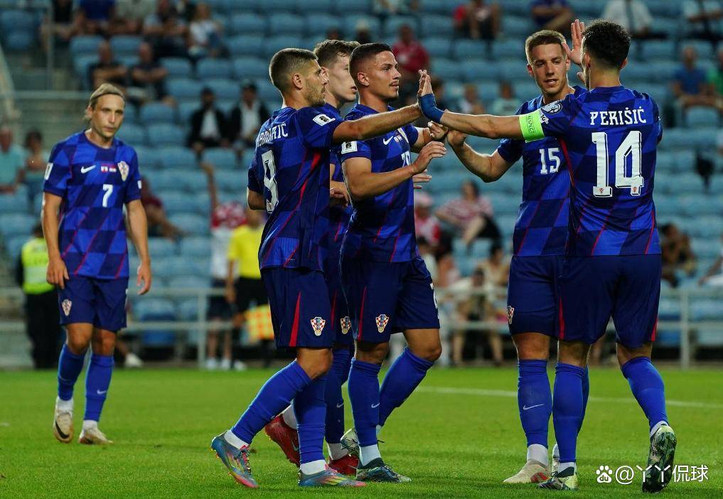 克罗地亚队在比赛中取得了巨大胜利